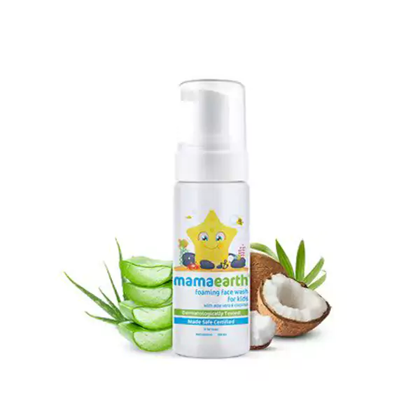 Foaming Face Wash For Kids With Aloe Vera & Coconut For Gentle Cleansing, 400 ml-1.webp
